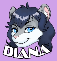 Diana Badge - Paw Con 2023